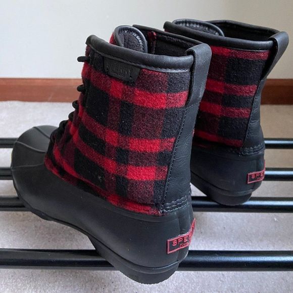 SPERRY Men Saltwater Duck Boots - NEW NIB NWB NWT - Picture 4 of 8